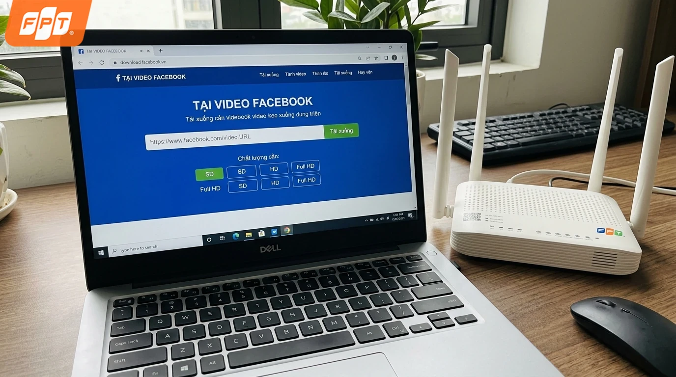 tải video Facebook