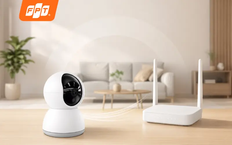 Gói Internet FPT kèm camera IQ4S phù hợp cho cửa hàng dọc tuyến ĐT741