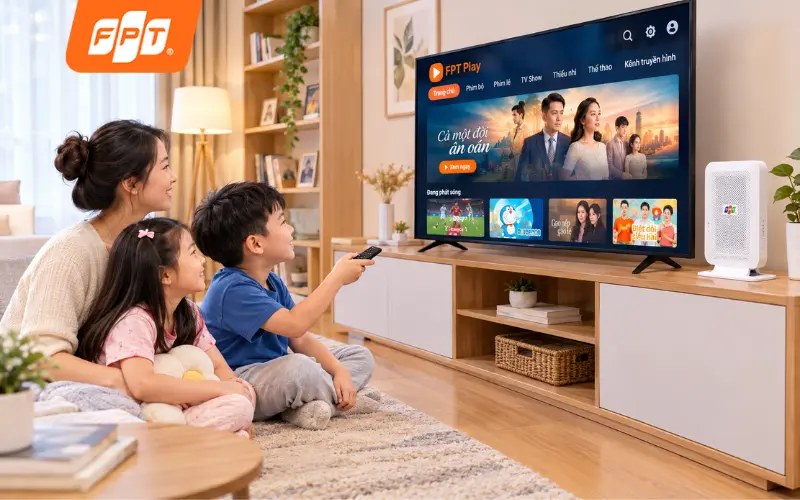 Bảng giá và ưu đãi lắp mạng FPT Đất Đỏ cho gói internet gia đình và combo truyền hình FPT.