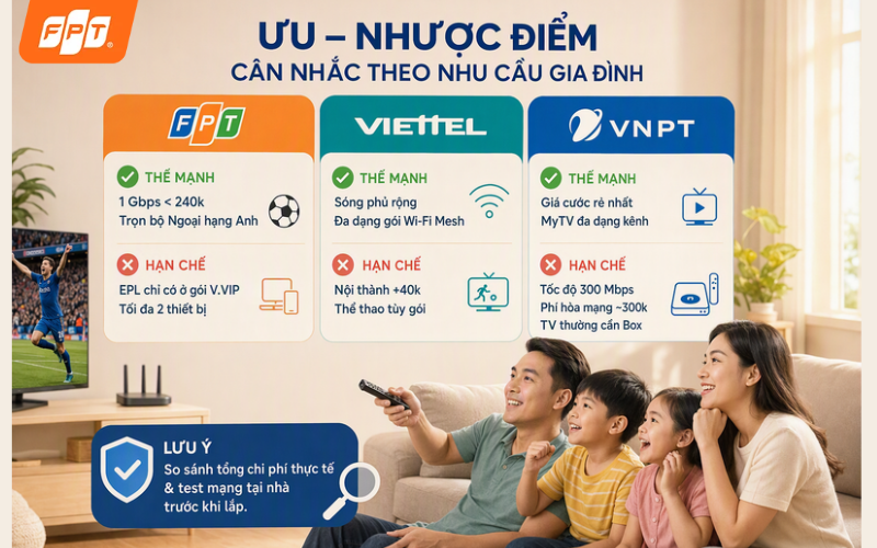 nên dùng internet truyền hình nhà mạng nào