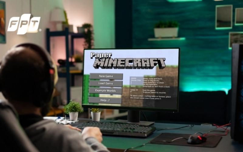 Wifi ổn định giúp cả nhóm chơi Minecraft LAN mượt, ít giật lag