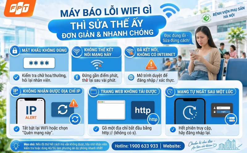 Điện thoại hiện thông báo “đã kết nối, không có Internet”, nền khu chờ đông người